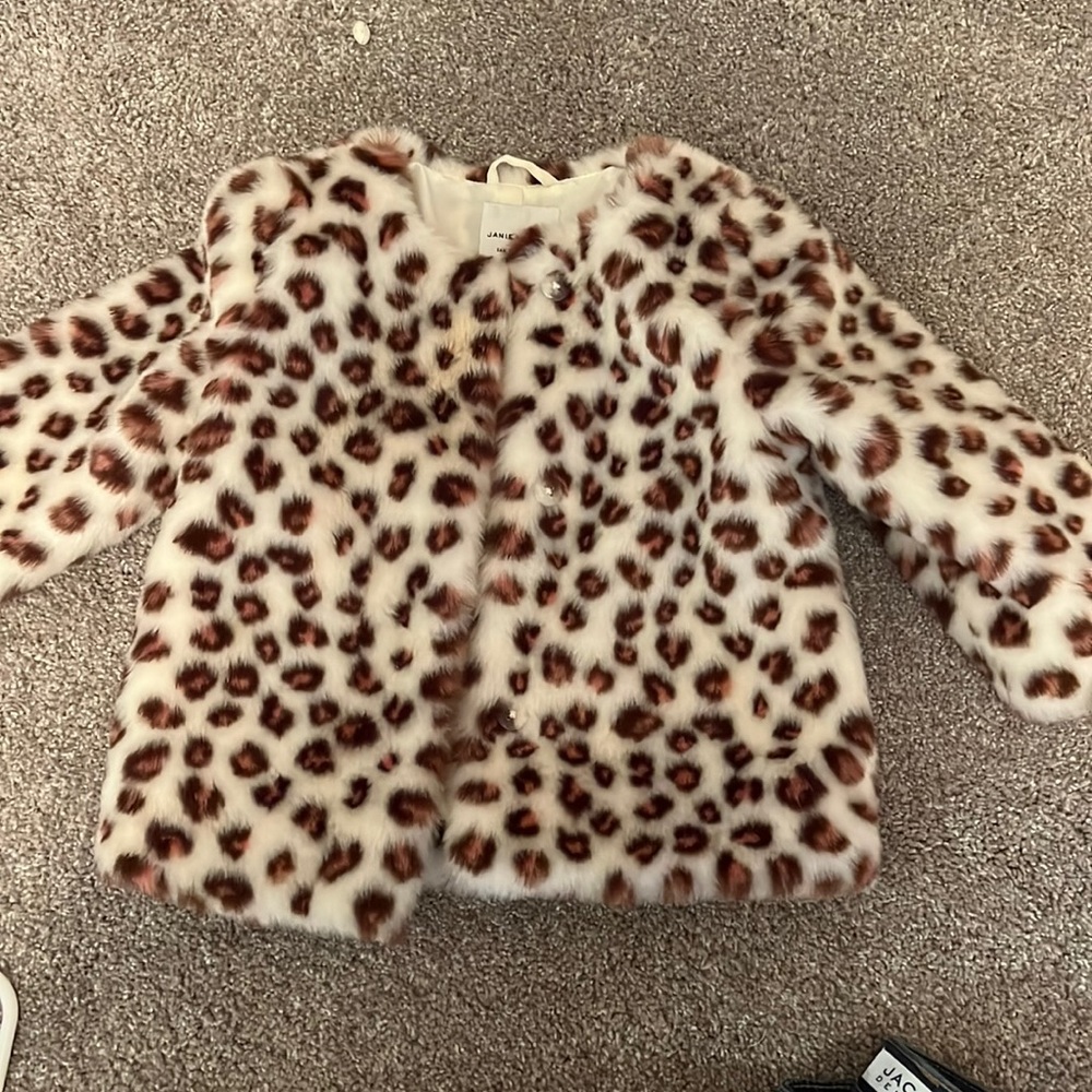 New faux fur jacket